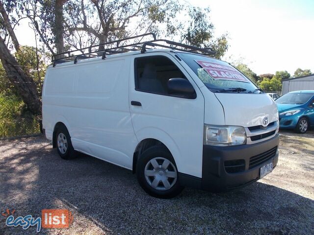 2010 TOYOTA HIACE LWB KDH201R VAN