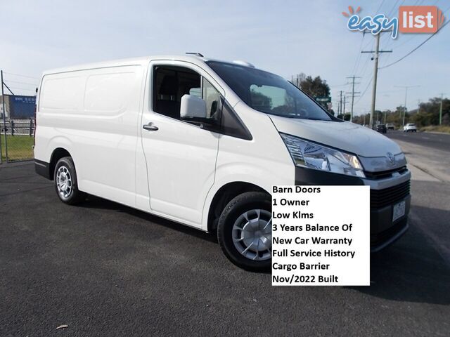 2022 TOYOTA HIACE LWB GDH300R VAN