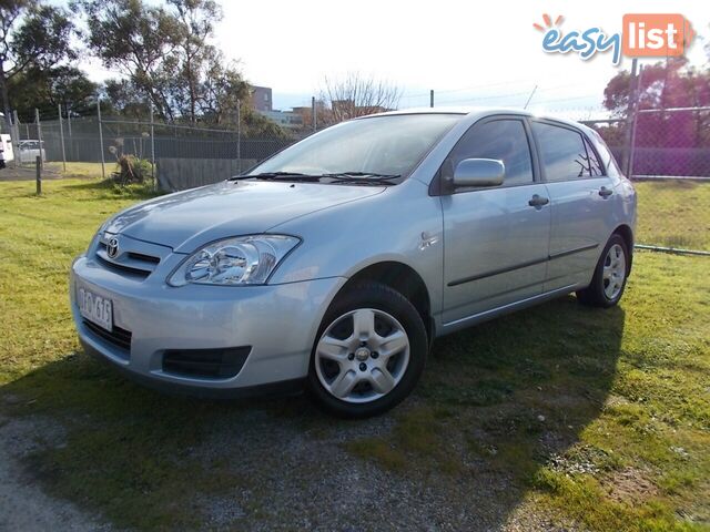 2006 TOYOTA COROLLA ASCENT ZZE122R HATCHBACK