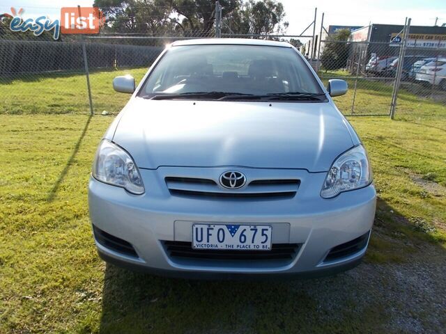 2006 TOYOTA COROLLA ASCENT ZZE122R HATCHBACK