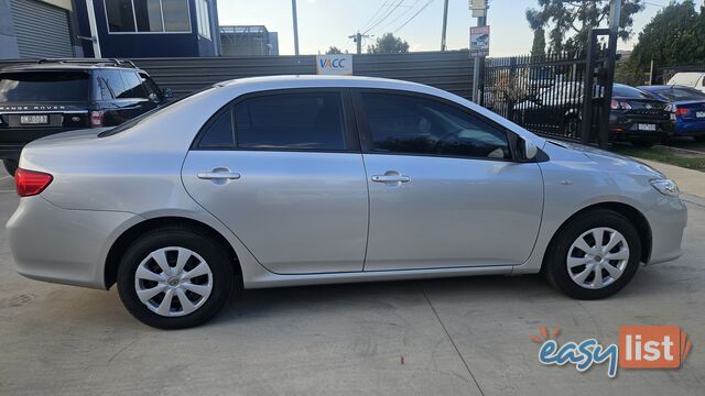 2009 Toyota Corolla ZRE152R MY10 ASCENT Sedan Automatic