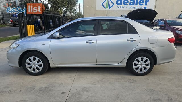 2009 Toyota Corolla ZRE152R MY10 ASCENT Sedan Automatic