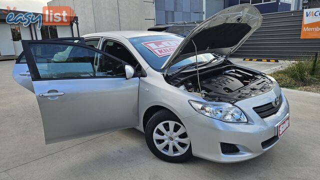 2009 Toyota Corolla ZRE152R MY10 ASCENT Sedan Automatic