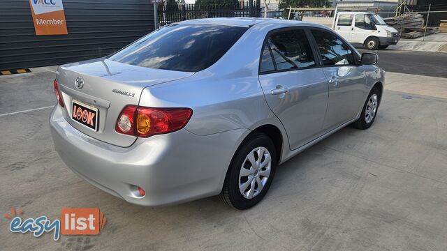 2009 Toyota Corolla ZRE152R MY10 ASCENT Sedan Automatic