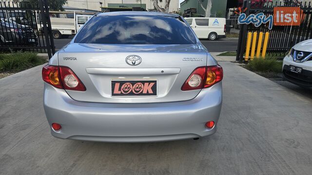 2009 Toyota Corolla ZRE152R MY10 ASCENT Sedan Automatic