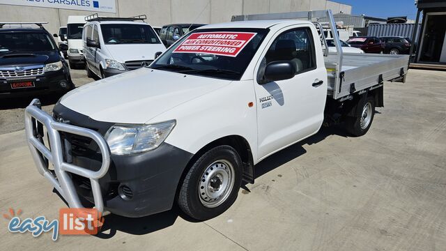 2013 Toyota Hilux TGN16R WORKMATE Ute Automatic