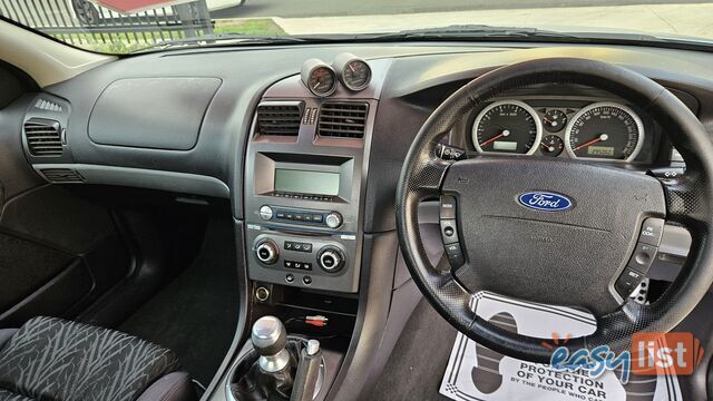2005 Ford Falcon Ute BA MKII XR6T Ute Manual