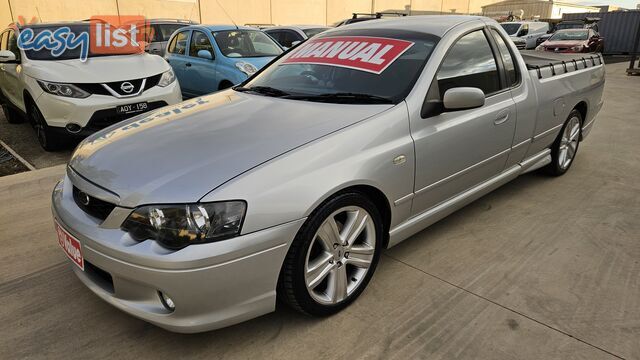 2005 Ford Falcon Ute BA MKII XR6T Ute Manual
