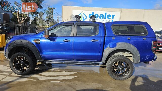 2015 Ford Ranger PX MKII HI-RIDER Ute Automatic