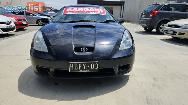 2001 Toyota Celica ZZT231RMY03 SX Coupe Manual