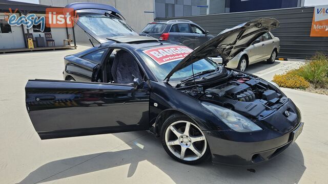 2001 Toyota Celica ZZT231RMY03 SX Coupe Manual