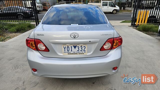 2008 Toyota Corolla ZRE152R ASCENT Sedan Automatic
