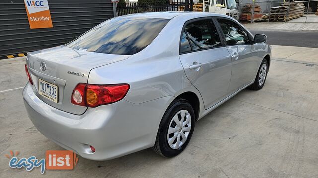 2008 Toyota Corolla ZRE152R ASCENT Sedan Automatic