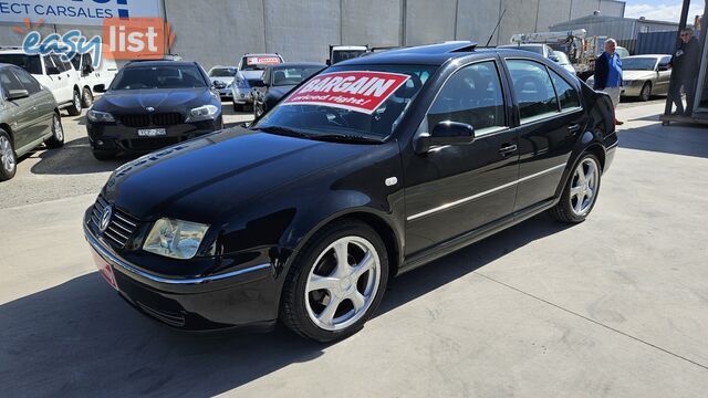 2001 Volkswagen Bora 1J MY02 UNSPECIFIED Sedan Automatic