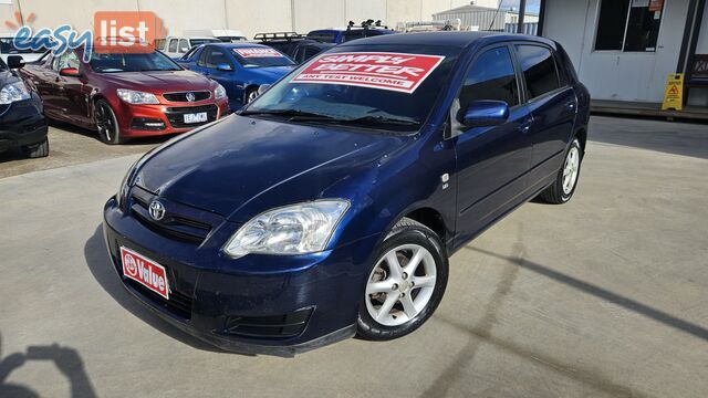 2004 Toyota Corolla ZZE122R CONQUEST Hatchback Automatic