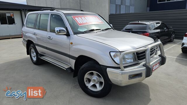 2001 Toyota Landcruiser 105 GXL Wagon Manual