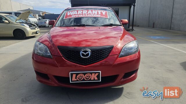 2005 Mazda 3 BK SERIES 1 NEO Hatchback Manual