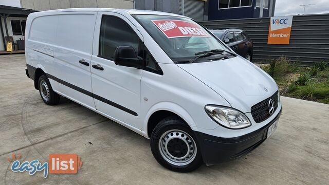 2009 Mercedes-Benz Vito 111CDI LWB Van Automatic