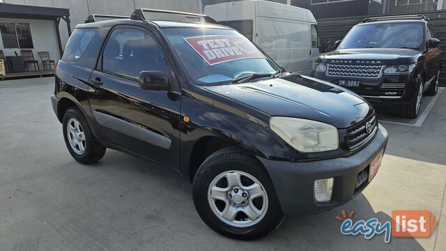 2002 Toyota RAV4 EDGE 4x4 3Dr Wagon Automatic
