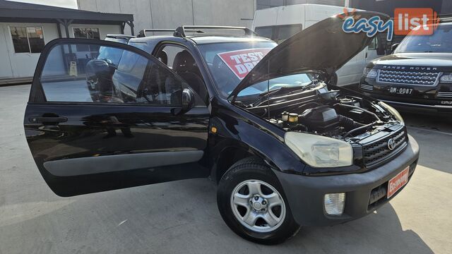 2002 Toyota RAV4 EDGE 4x4 3Dr Wagon Automatic