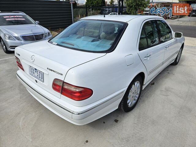 2001 MERCEDES-BENZ E200K ELEGANCE W210 4D SEDAN