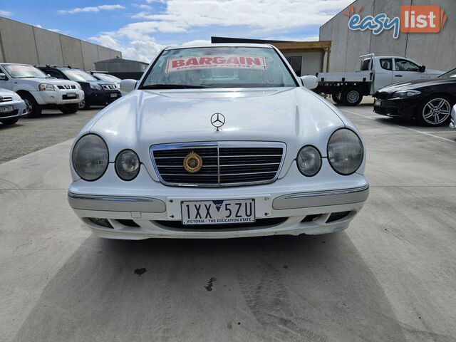 2001 MERCEDES-BENZ E200K ELEGANCE W210 4D SEDAN