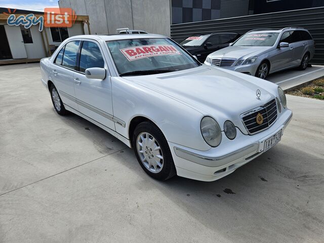 2001 MERCEDES-BENZ E200K ELEGANCE W210 4D SEDAN