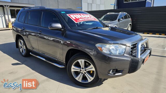 2008 Toyota Kluger UNSPECIFIED 7SEAT SUV Automatic