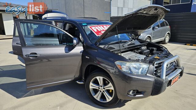 2008 Toyota Kluger UNSPECIFIED 7SEAT SUV Automatic