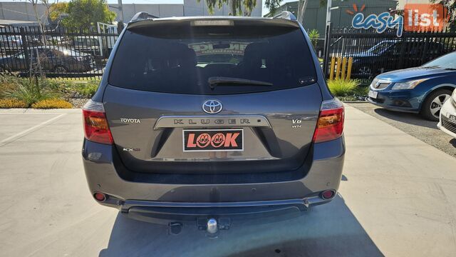 2008 Toyota Kluger UNSPECIFIED 7SEAT SUV Automatic