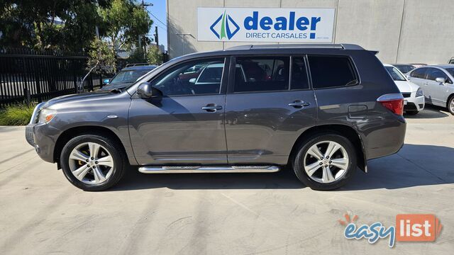 2008 Toyota Kluger UNSPECIFIED 7SEAT SUV Automatic