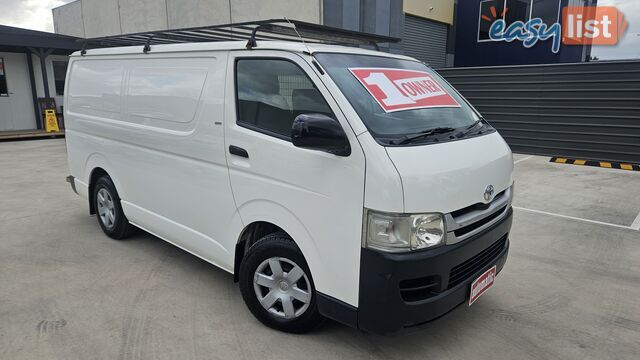 2007 Toyota Hiace TRH201R LWB Van Automatic