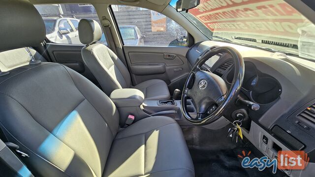2010 Toyota Hilux DUAL CAB WORKMATE Ute Automatic