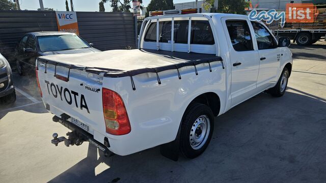 2010 Toyota Hilux DUAL CAB WORKMATE Ute Automatic