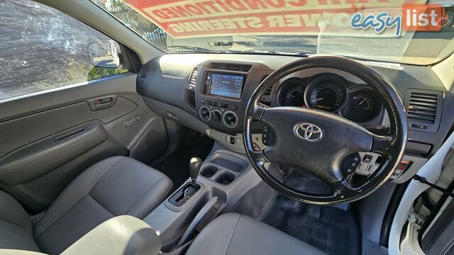 2010 Toyota Hilux DUAL CAB WORKMATE Ute Automatic