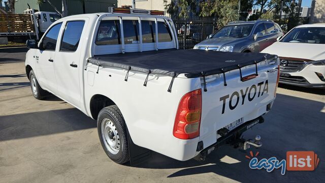 2010 Toyota Hilux DUAL CAB WORKMATE Ute Automatic