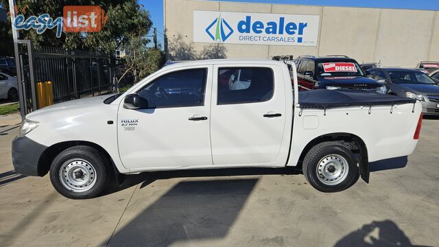 2010 Toyota Hilux DUAL CAB WORKMATE Ute Automatic