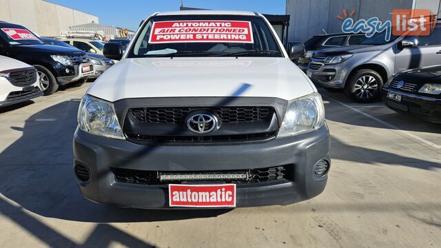 2010 Toyota Hilux DUAL CAB WORKMATE Ute Automatic