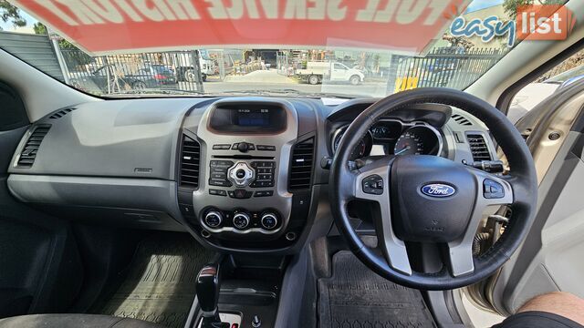 2013 Ford Ranger PX RIDER Ute Automatic