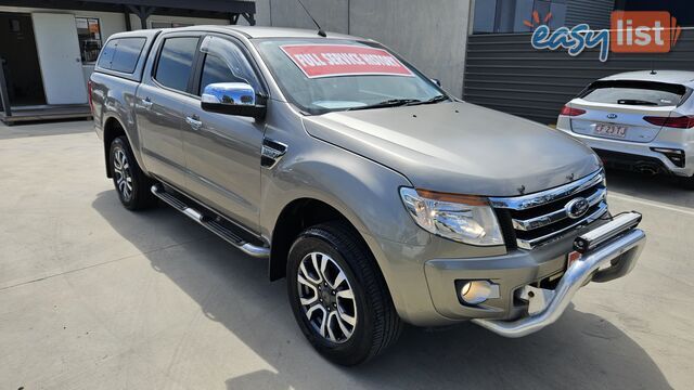 2013 Ford Ranger PX RIDER Ute Automatic