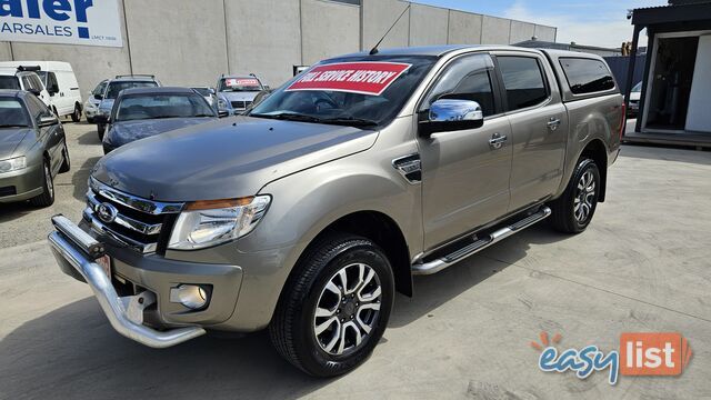 2013 Ford Ranger PX RIDER Ute Automatic