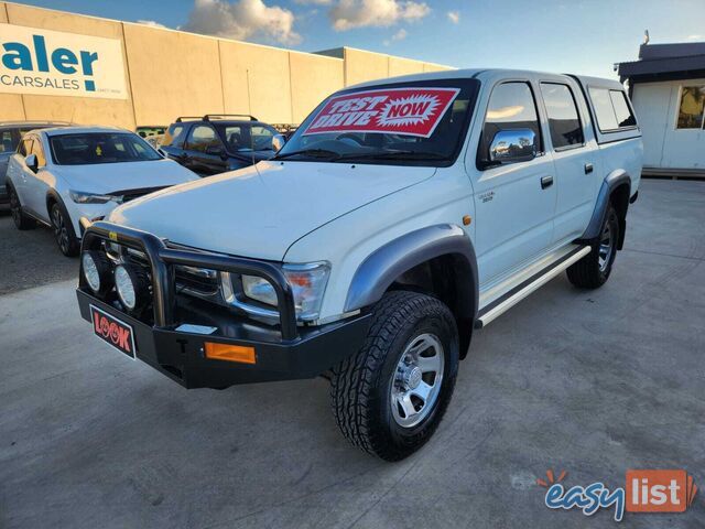 1999 Toyota Hilux LN167R SR5 Ute Manual