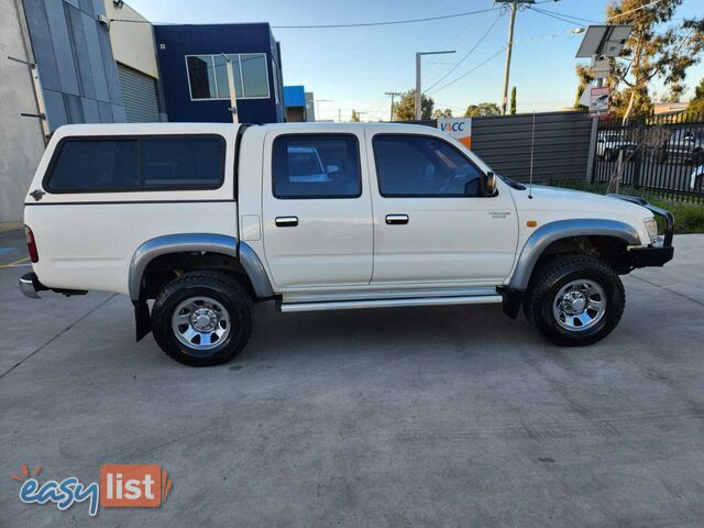 1999 Toyota Hilux LN167R SR5 Ute Manual