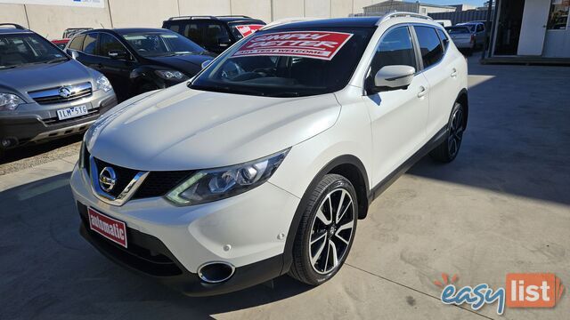 2017 Nissan QASHQAI J11 SERIES 3 TI SUV Automatic