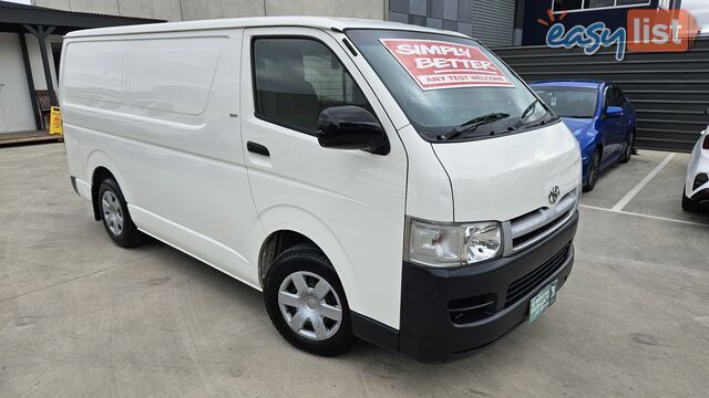 2007 Toyota Hiace TRH201R LWB Van Automatic