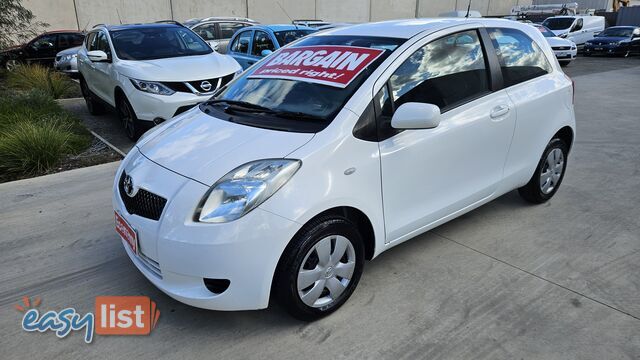 2007 Toyota Yaris NCP90R YR Hatchback Manual