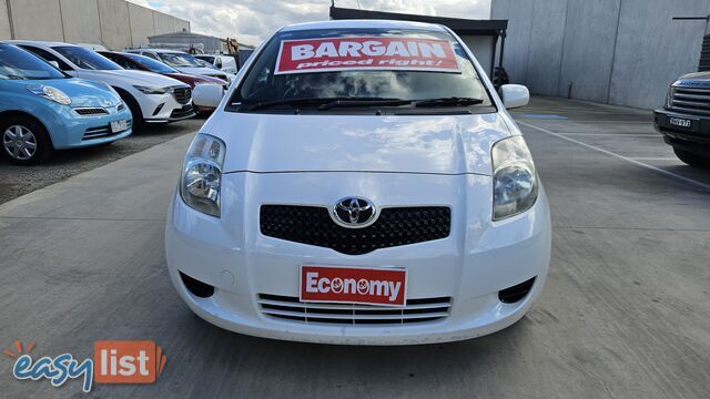 2007 Toyota Yaris NCP90R YR Hatchback Manual