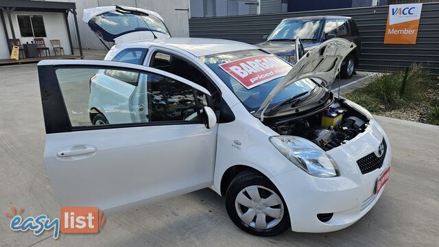 2007 Toyota Yaris NCP90R YR Hatchback Manual