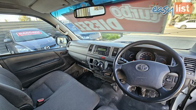 2012 Toyota Hiace KDH201RMY12UPGRADE DIESEL Van Automatic