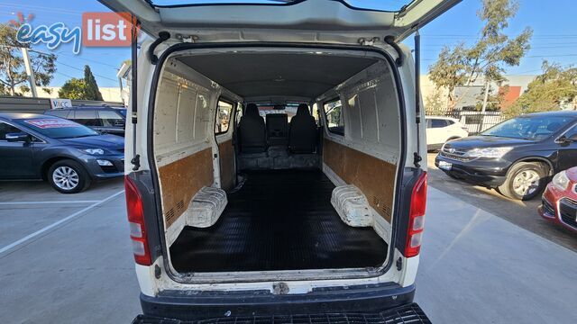 2012 Toyota Hiace KDH201RMY12UPGRADE DIESEL Van Automatic